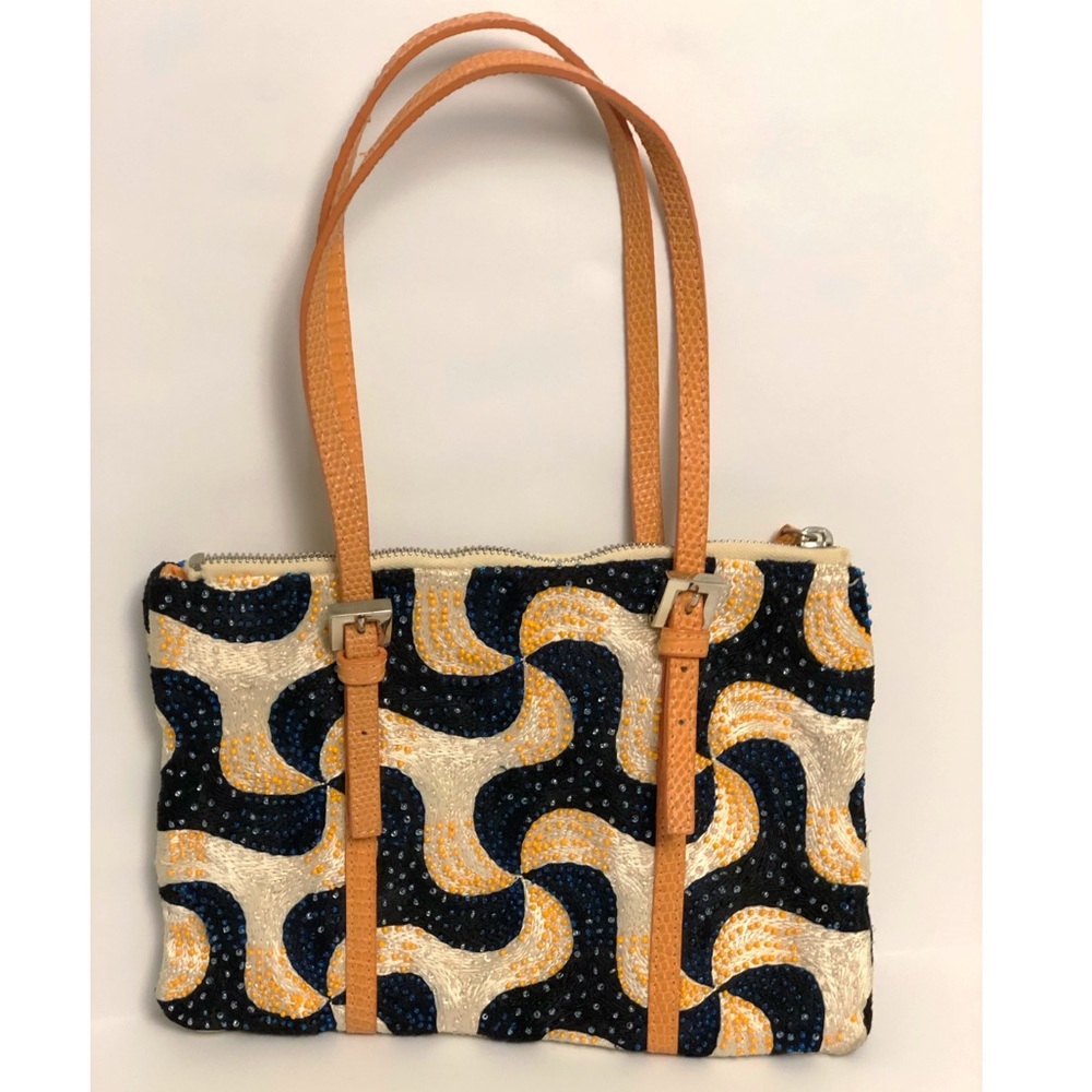 Fendi Handbags | Vintage Beaded Evening Baguette - Picture 1 of 2